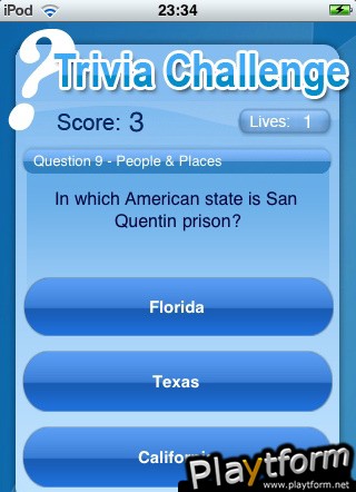 Trivia Challenge (iPhone/iPod)