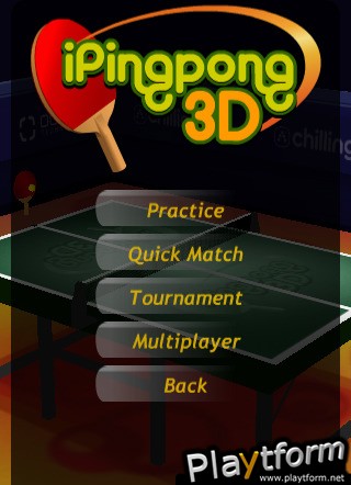 iPingpong 3D (iPhone/iPod)