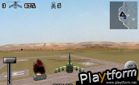 Hellfire - Exciting Helicopter Combat (iPhone/iPod)