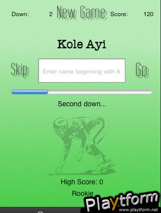 Football NaimGaim (iPhone/iPod)
