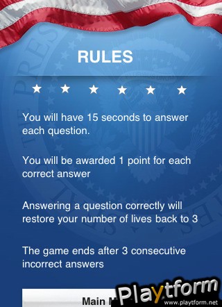 Obama Trivia (iPhone/iPod)