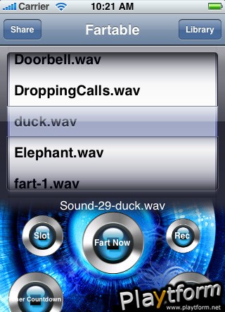 Fartable by LoopTek (iPhone/iPod)