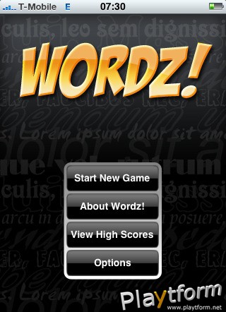 Wordz (iPhone/iPod)