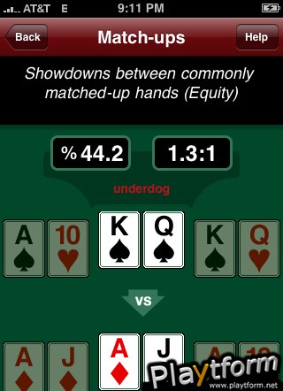 Poker Pocket Knife (iPhone/iPod)
