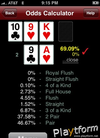 Poker Pocket Knife (iPhone/iPod)