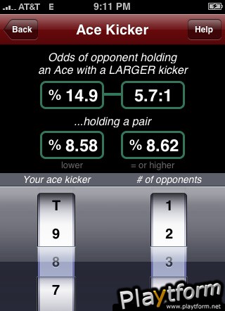 Poker Pocket Knife (iPhone/iPod)
