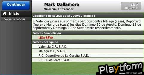 Football Manager Handheld 2010 (PSP)