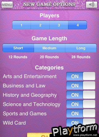 Big Fat Lies Trivia Game (iPhone/iPod)