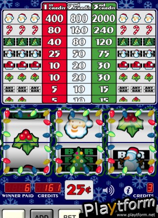 Santa's Wild! Slots (iPhone/iPod)