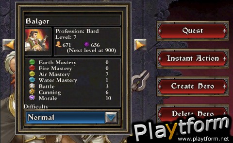 Puzzle Quest: Chapter 1 - Battle of Gruulkar (iPhone/iPod)