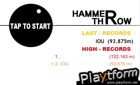 HammerThrow (iPhone/iPod)