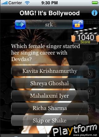 Bollywood Time Pass (iPhone/iPod)