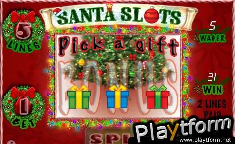 Santa Slots (iPhone/iPod)