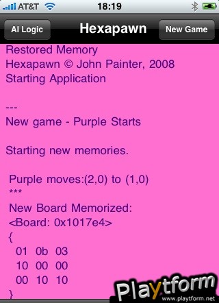 Crypto Hexapawn (iPhone/iPod)