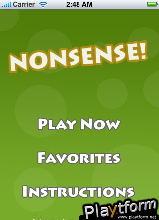 Nonsense (iPhone/iPod)