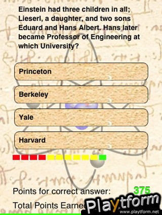 Einstein Trivia (iPhone/iPod)
