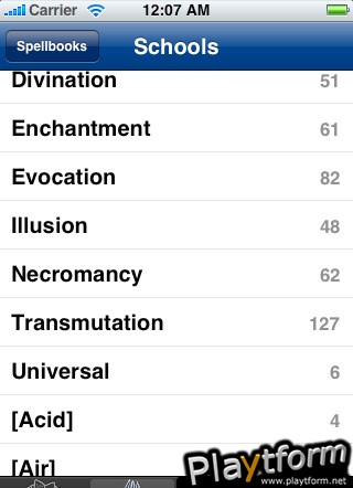 SpellbookMaster (iPhone/iPod)