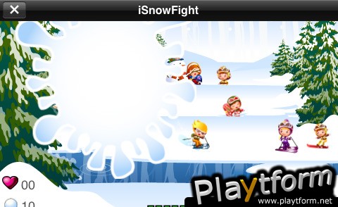 iSnowFight - Christmas Edition (iPhone/iPod)