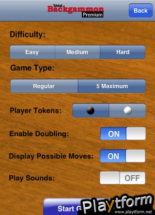 Backgammon Premium (iPhone/iPod)