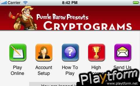 Cryptograms (iPhone/iPod)