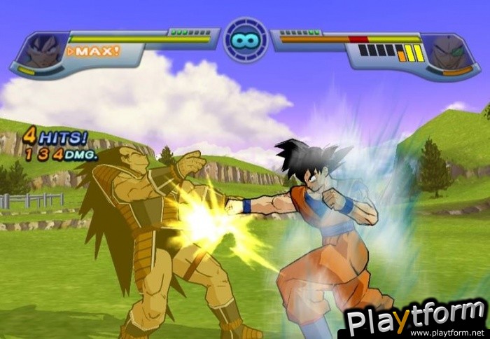 Dragon Ball Z: Infinite World (PlayStation 2)