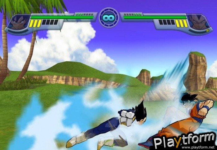 Dragon Ball Z: Infinite World (PlayStation 2)