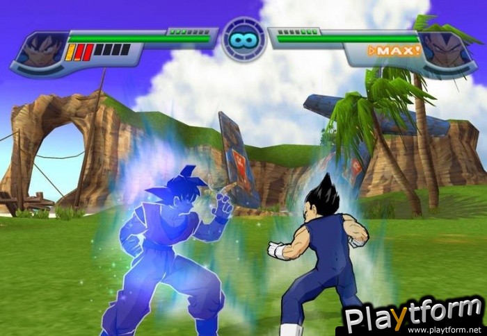 Dragon Ball Z: Infinite World (PlayStation 2)