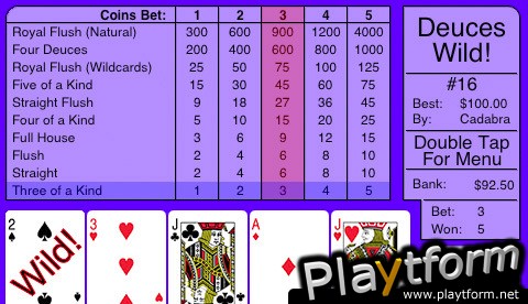 AiSG Deuces Wild (iPhone/iPod)