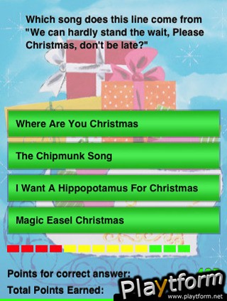 Christmas Music Trivia (iPhone/iPod)