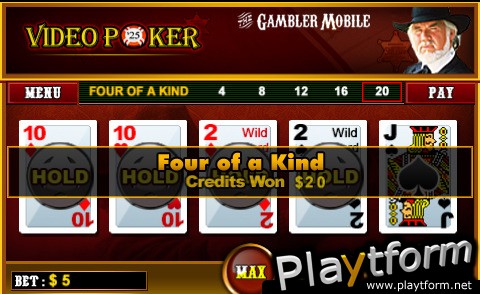 Kenny Rogers Video Poker (iPhone/iPod)