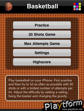 Basketball Game (iPhone/iPod)