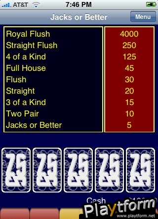 iWinPoker (iPhone/iPod)