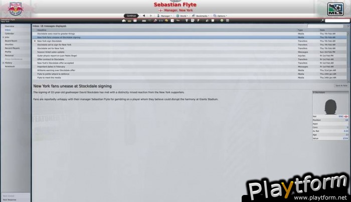 Worldwide Soccer Manager 2009 (PC)