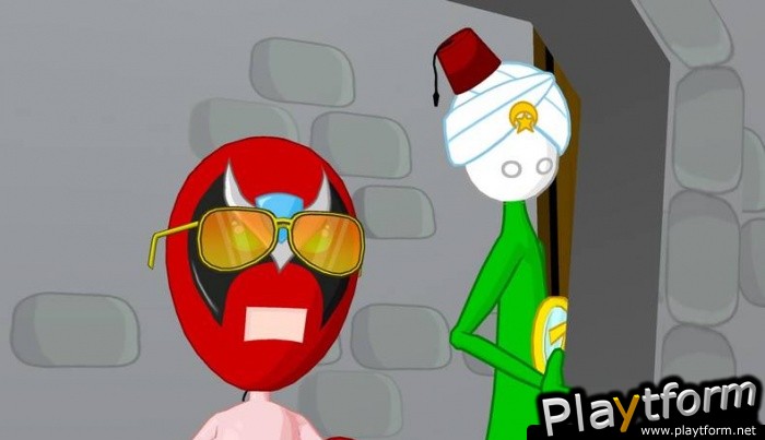 Strong Bad's Cool Game for Attractive People Episode 4: Dangeresque 3: The Criminal Projective (Wii)
