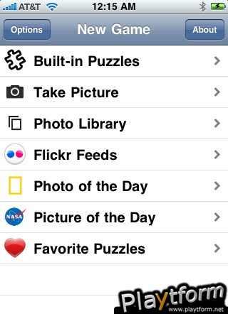 Jigsawed Jigsaw Puzzle (iPhone/iPod)