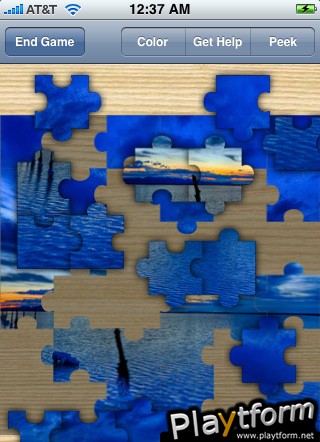 Jigsawed Jigsaw Puzzle (iPhone/iPod)