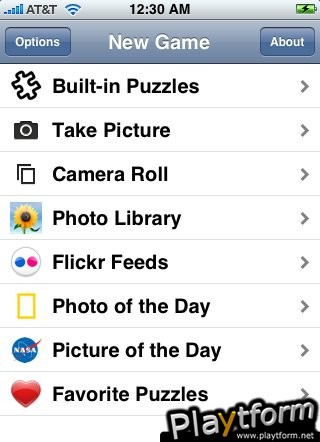 Jigsawed Jigsaw Puzzle (iPhone/iPod)