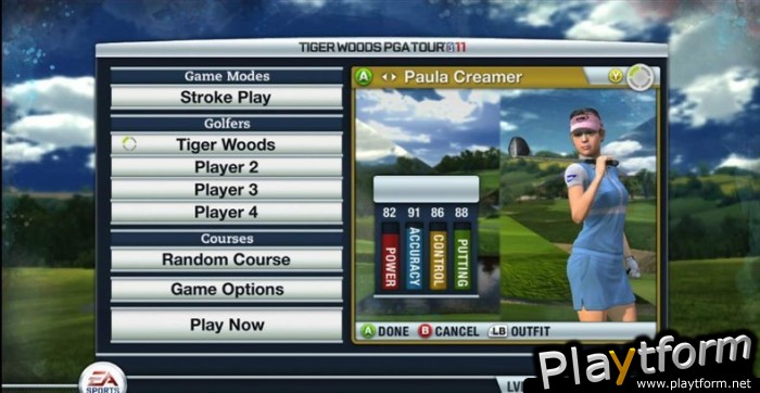 Tiger Woods PGA Tour 11 (Xbox 360)