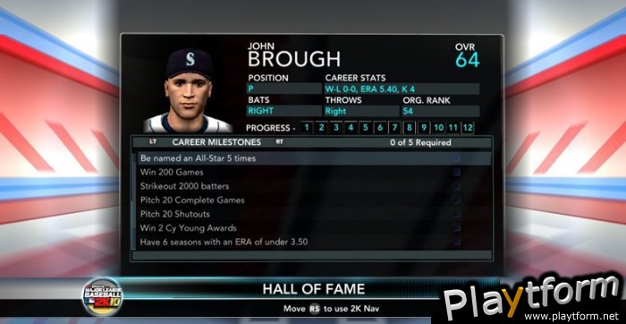 Major League Baseball 2K10 (Xbox 360)