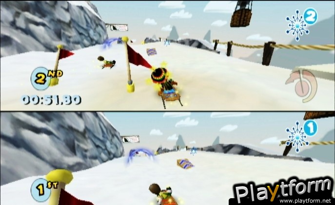 Sled Shred featuring the Jamaican Bobsled Team (Wii)