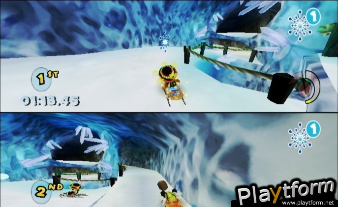 Sled Shred featuring the Jamaican Bobsled Team (Wii)