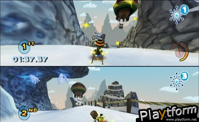 Sled Shred featuring the Jamaican Bobsled Team (Wii)