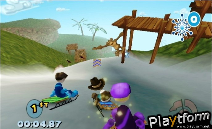 Sled Shred featuring the Jamaican Bobsled Team (Wii)