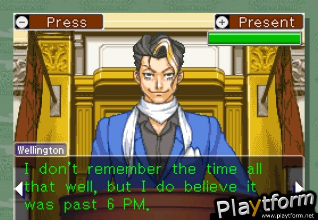 Phoenix Wright: Ace Attorney Justice for All (Wii)
