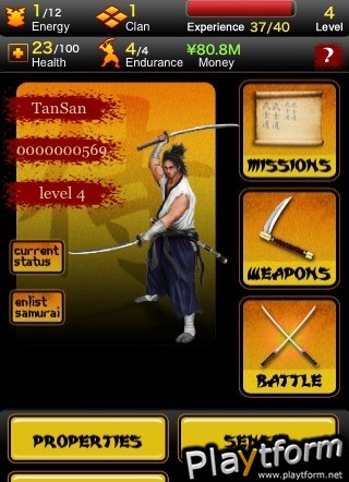 Samurai Rising (iPhone/iPod)