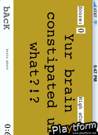 A Stupid Puzzle - Toilet Edition (iPhone/iPod)