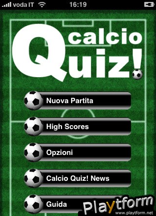 Calcio Quiz! (iPhone/iPod)