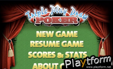 Triple Play Poker (iPhone/iPod)