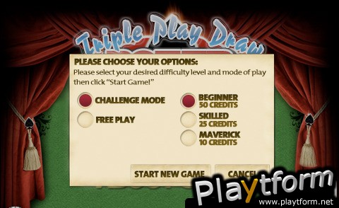 Triple Play Poker (iPhone/iPod)
