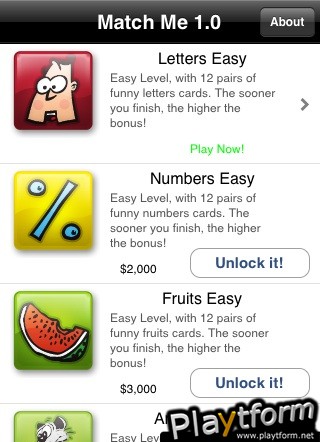 Match Me (iPhone/iPod)